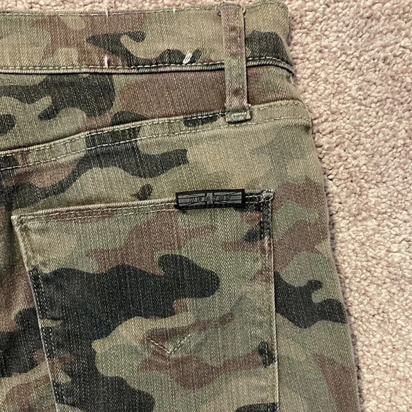 NWOT Hudson Barbara High Waist Super Skinny Jeans Camo 25 - Picture 16 of 16